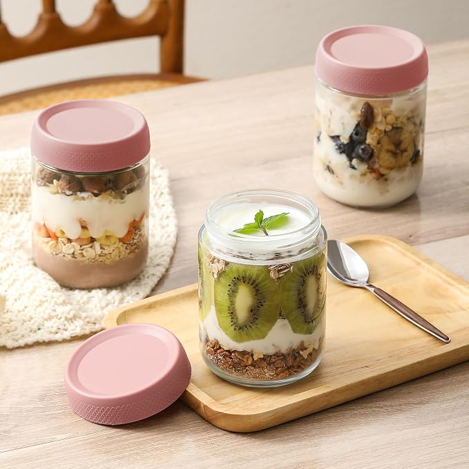 NETANY 6-pack 16oz Glass jars - Image 4