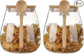Airtight glass jar storage container by DNIENKGE