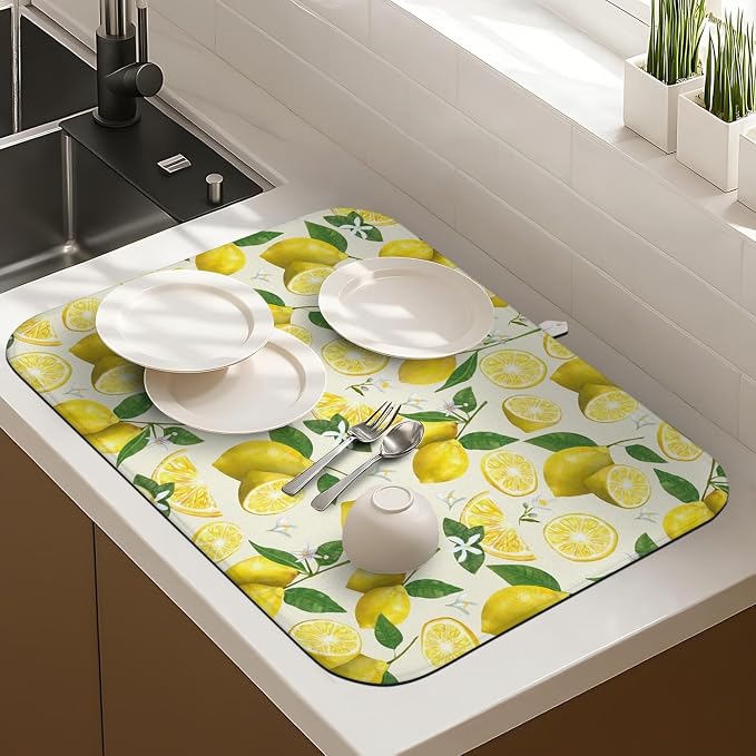 Dish Drying Mat Drainer Pads - Image 3