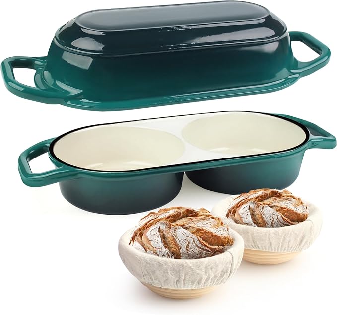 YONILL Mini Double Dutch Oven for Sourdough Bread Baking by YONILL