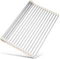 Tomorotec 21" x 15.5" Roll Up Dish Drying Rack Over Sink Drying Rack Sink Cover by Tomorotec