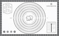 Silicone Mat, 26 x 16inch Extra Large Non-stick Pastry Baking Mat by DANIADEAN