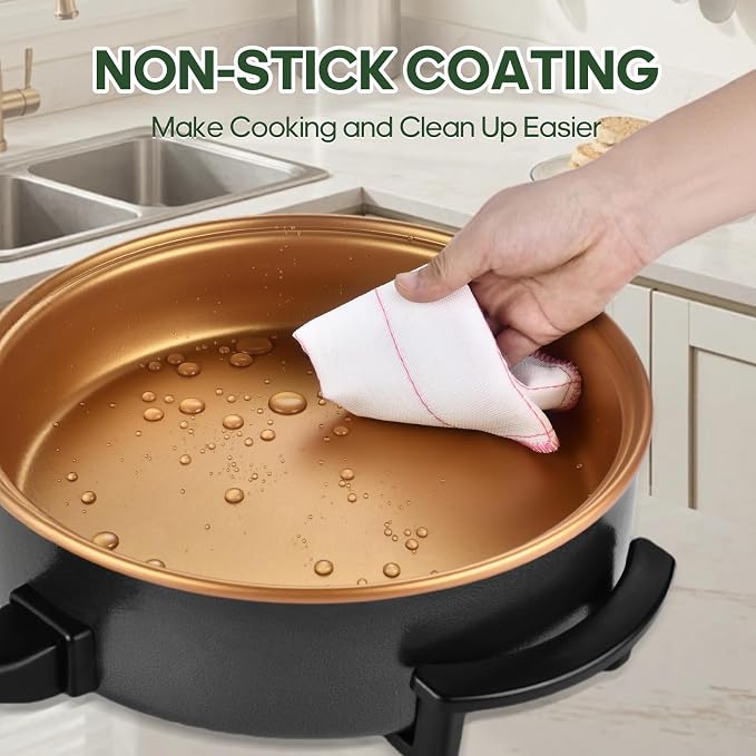 14" Large Electric Skillet - Image 6