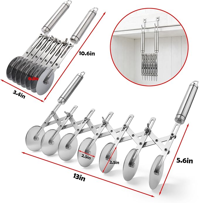 Juome 7 Wheel Pastry Cutter - Image 3