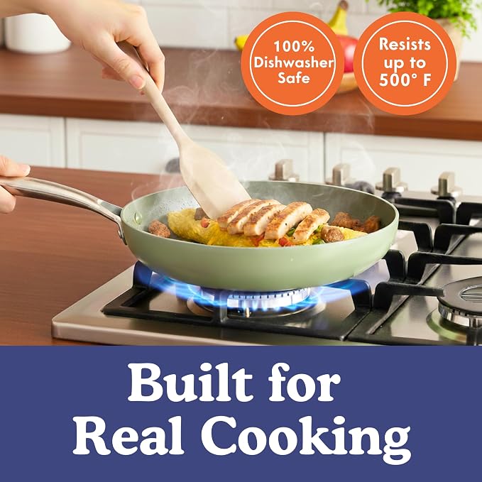Non-Toxic Platinum Silicone Kitchen Utensil Set of 2 – Non-Scratch Cooking - Image 6