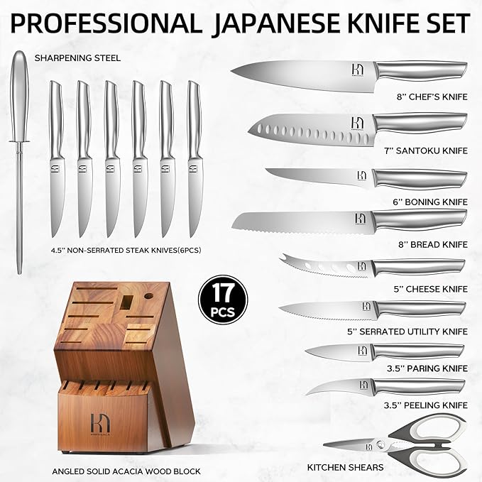 KnifeSaga Kitchen Knife Set - Image 6