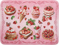 Strawberry Dish Drying Rack Mat Pink Absorbent Microfiber Dish Drying Mat by Giwawa