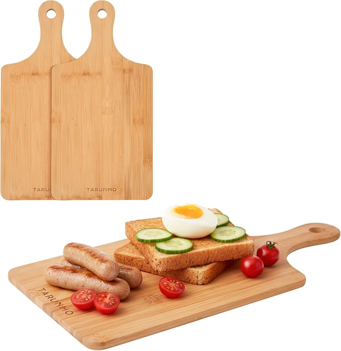 Bamboo Cutting Board Set of 3 by TARUNMO