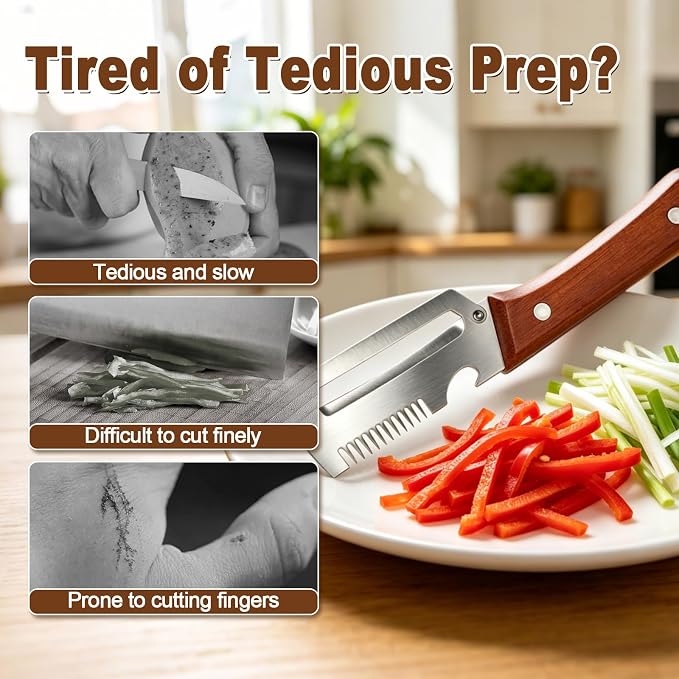2 Pack 3-in-1 Multifunctional Vegetable Peeler - Image 4