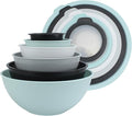 COOK WITH COLOR Mixing Bowls with TPR Lids by CookwithColor