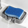 GUUKIN Sponge Holder for Kitchen Sink, Sink Caddy and Soap Tray | 5x3.5 inch by GUUKIN