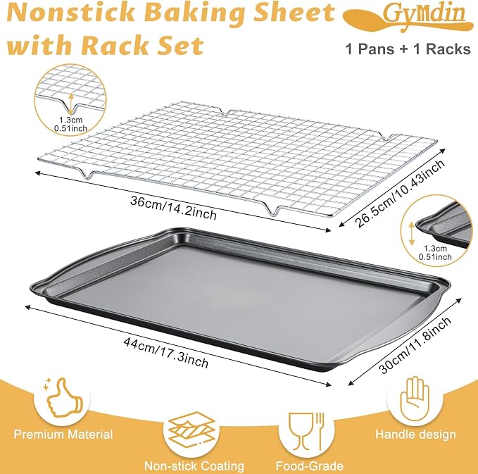 Baking Sheet with Cooling Rack - Image 2