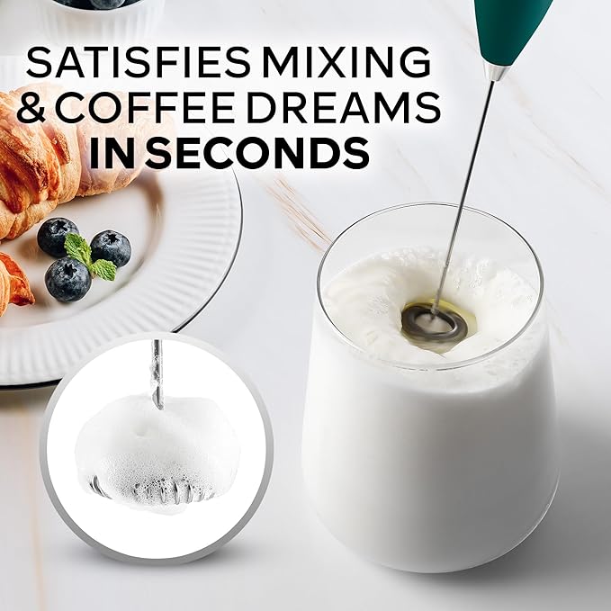 Zulay Kitchen Powerful Milk Frother Wand - Image 2