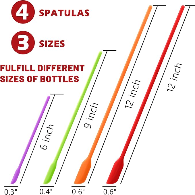 Anaeat Mini Silicone Spatulas - Image 6
