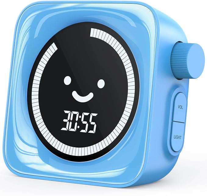 Visual Timer for Kids, 99 Minute Digital Cute Kids Visual Timer Classroom Timer by HAUKINIX