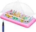 Leitee 3 Pcs Inflatable Serving Bar Kit Includes Salad Buffet Tray by Leitee