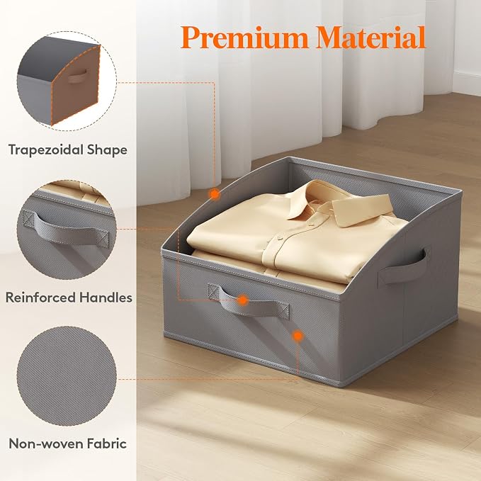 Lifewit Trapezoid Closet Storage Bins - Image 5