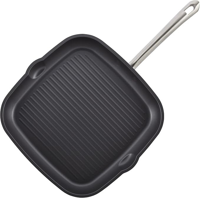 Anolon Accolade Forged Hard Anodized Nonstick Square Grill Pan/Griddle - Image 10