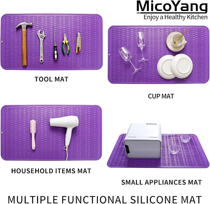 MicoYang Silicone Dish Drying Mat - Image 4