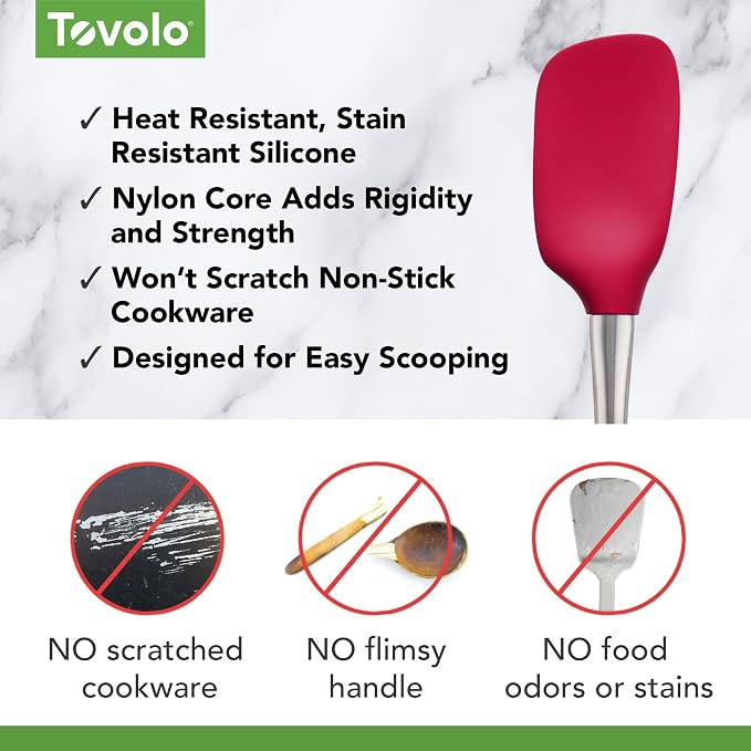 Tovolo Spoon Spatula Spoonula - Image 3