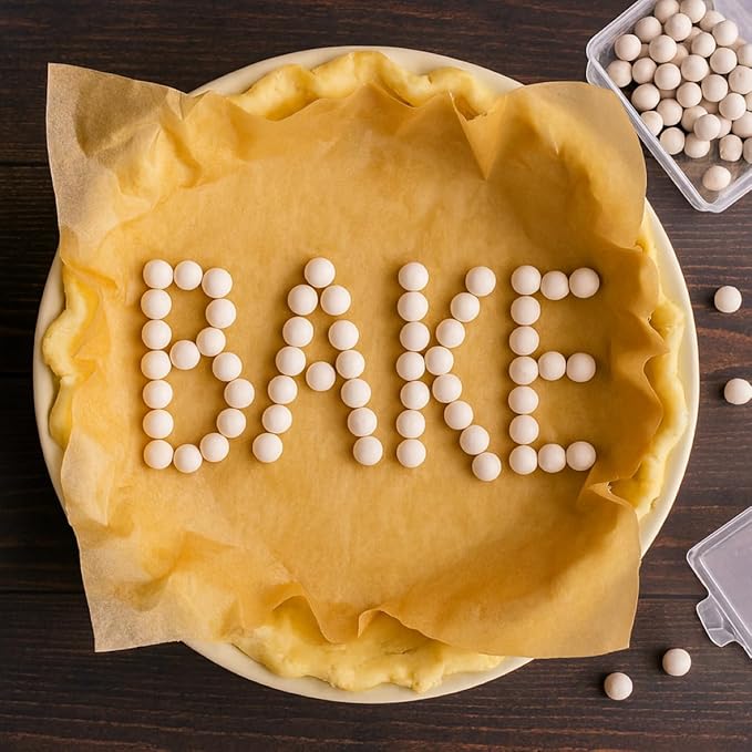 Mrs. Anderson's Baking Ceramic Pie Crust Weights, Natural Stoneware, - Image 6
