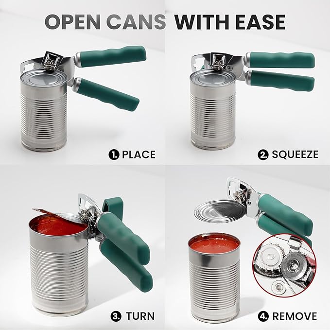 Zulay Kitchen Heavy Duty Stainless Steel Can Opener Manual - Image 6