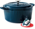 SENSARTE Enameled Cast Iron Dutch Oven Pot by SENSARTE