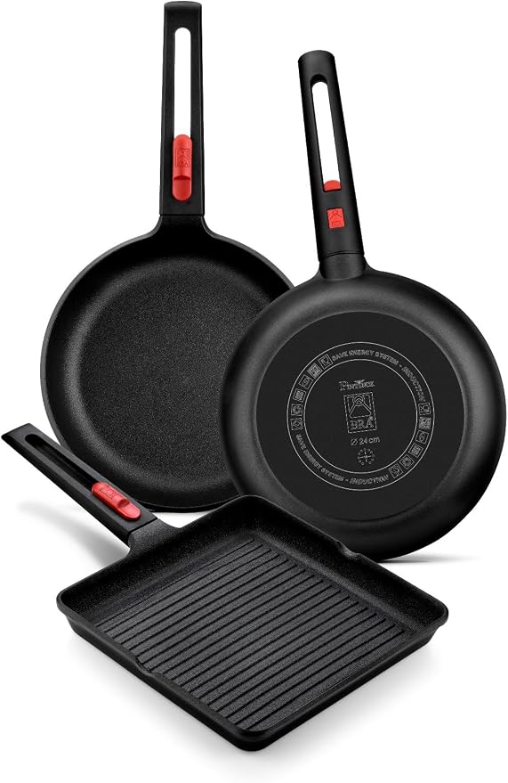 BRA COOKWARE Infinity Nonstick Frying Pan | 10.2-Inch Cast Aluminum Skillet | - Image 11