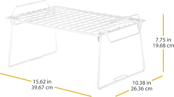 Whitmor Wire Grid Stacking Utility Shelf - Image 3