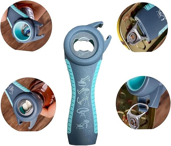 Jar Opener for Seniors with Arthritis, Jar Opener for Weak Hands, 5-in-1 Bottle - Image 5