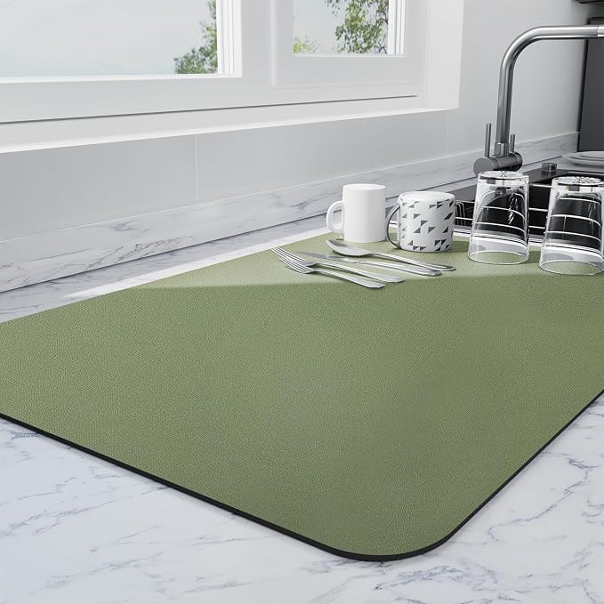 Ecotrim - Dish Drying Mat for Kitchen Counter | Coffee Bar Mat for Countertops by Unknown