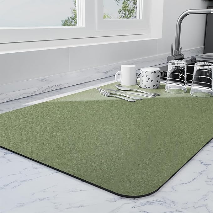 Ecotrim - Dish Drying Mat for Kitchen Counter | Coffee Bar Mat for Countertops by Unknown