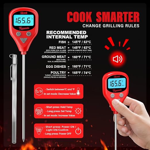 AWLKIM Digital Meat Thermometer - Image 3