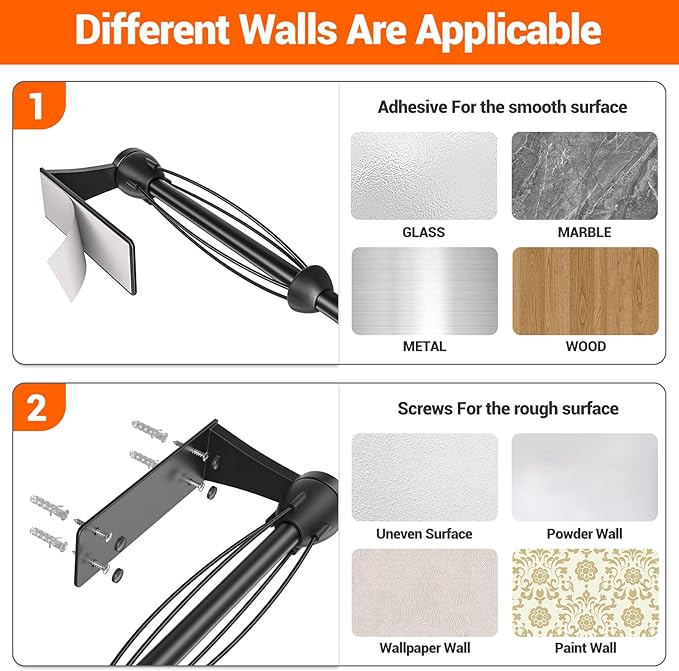 Paper Towel Holder Under Cabinet, Single Hand Operable Wall Mount - Image 6