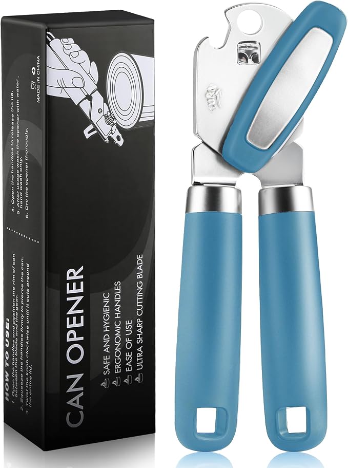 Multifunctional Can Opener Manual, Durable Heavy Duty Handheld Strong Can Opener by Unknown