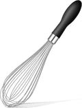 Rainspire 12-Inch Wire Whisk Stainless Steel, Balloon Whisks by Rainspire