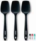 Silicone Spatula Set, High Heat Resistan Rubber Spoon Spatula, Non-Stick by VOVOLY