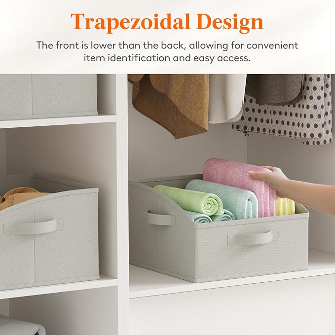 Lifewit Trapezoid Closet Storage Bins - Image 3