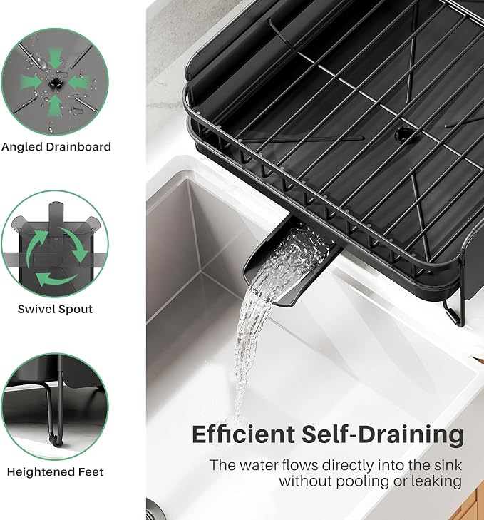 SNTD Large Dish Drying Rack - Image 4