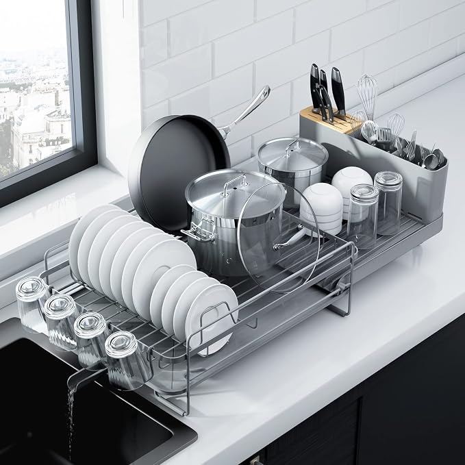 Kitsure Large Dish Drying Rack by Kitsure