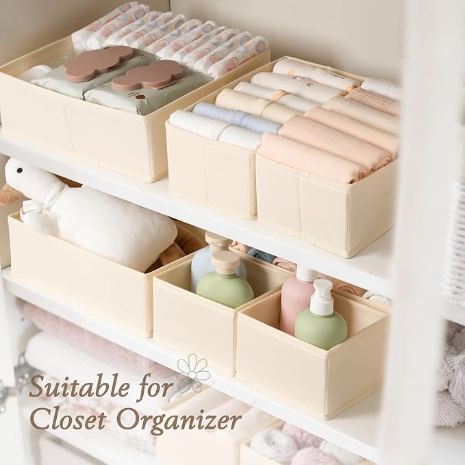 Criusia Drawer Organizer 18-Piece Set, Dresser Organizer - Image 6
