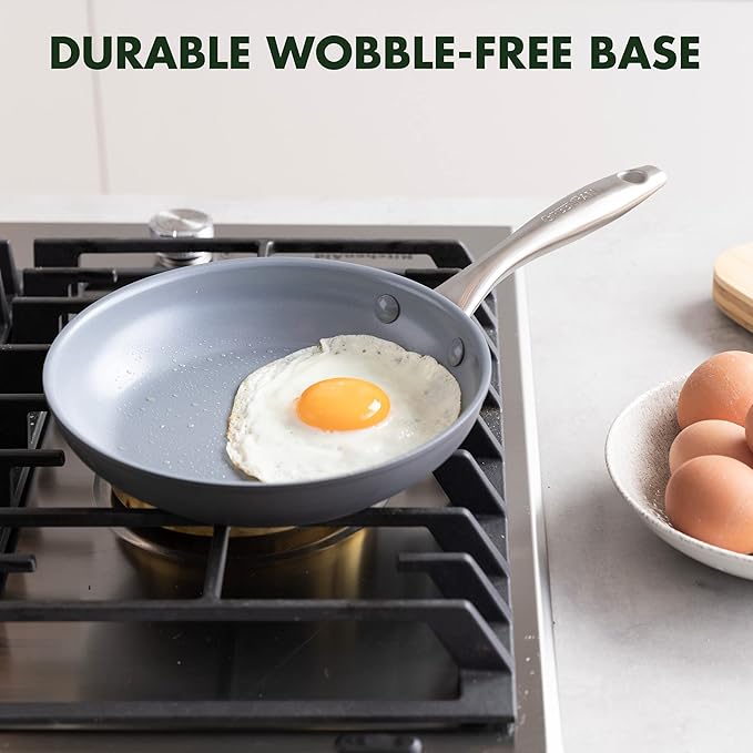 GreenPan Lima Hard Anodized 8" Frying Pan Skillet Nonstick, Ceramic Nonstick - Image 6