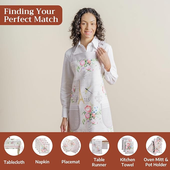 Maison d' Hermine 100% Cotton Apron - Image 4