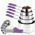 Bopei Measuring Cups and Spoons Set Stainless Steel 10 Piece by Bopei