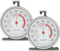 Taylor 5932 Large Dial Oven Thermometer 2 Pack, 3.25 Inch Stainless Steel by Taylor
