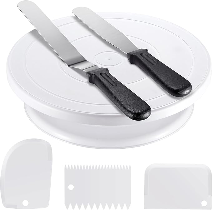 Kootek Cake Decorating Kit Baking Supplies Set Cake Turntable by Kootek