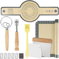 Bread Making Tools Set of 7, Including Silicone Pastry Mat, Round Baking Mat by Unknown