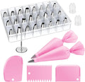 Kootek 32-Piece Piping Bags and Tips Set by Kootek