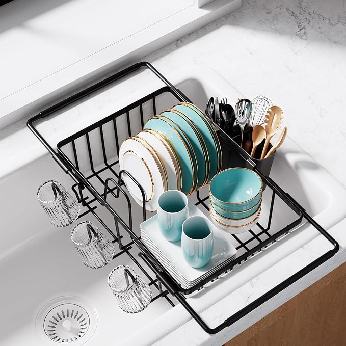 Sakugi Dish Drying Rack in Sink by Sakugi