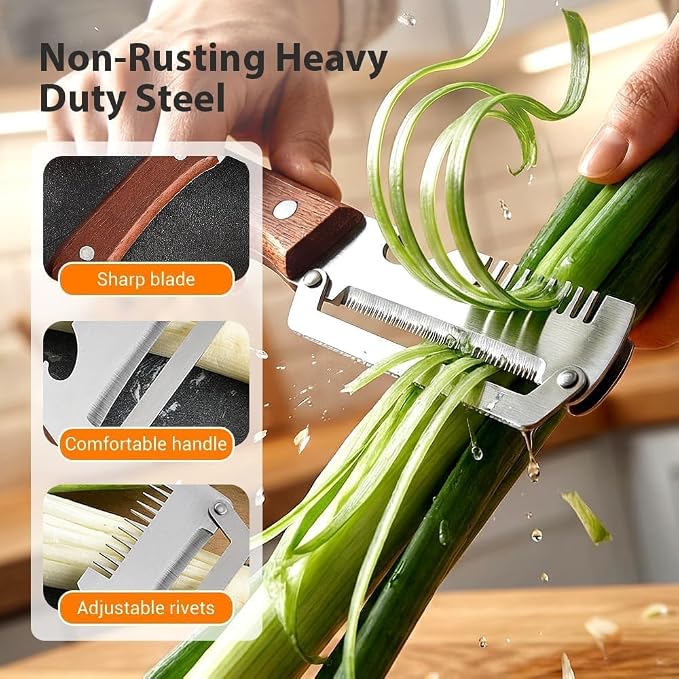 Multifunctional Vegetable Peeler, 3-in-1 Peelers - Image 3